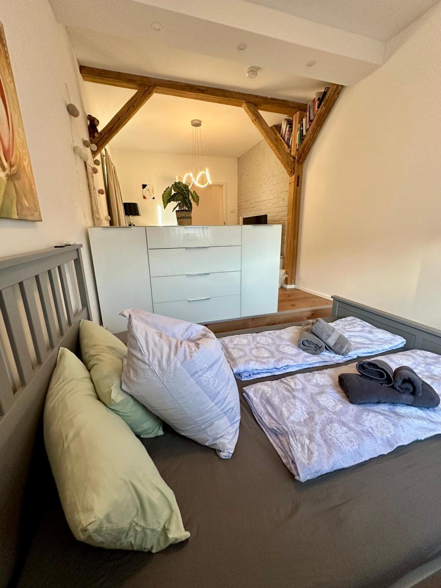 Charmantes Luxus Maisonette- Apartement Bad Hersfeld Exterior foto